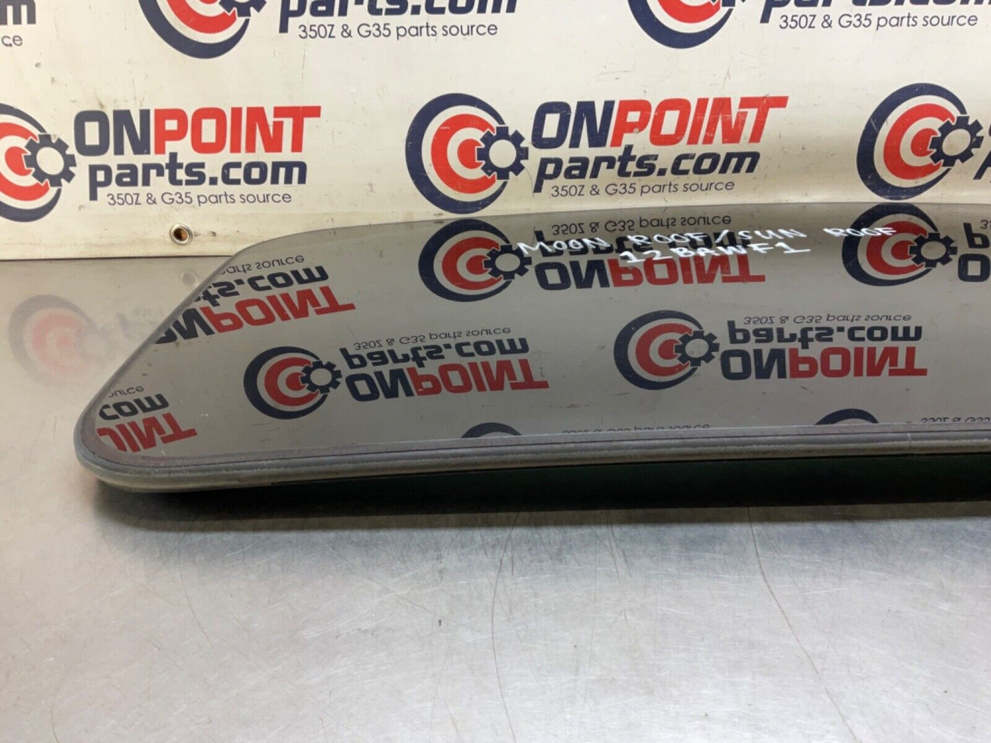 2009 Infiniti V36 G37 Moon Roof Sun Roof Glass OEM 12BAWF1 - On Point Parts Inc