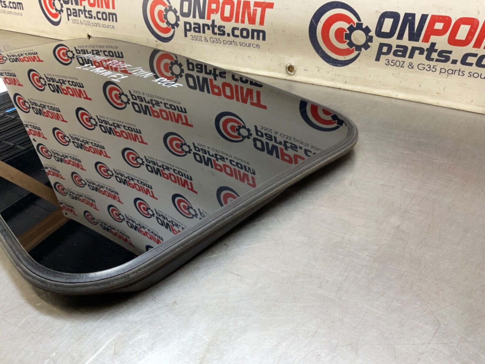 2009 Infiniti V36 G37 Moon Roof Sun Roof Glass OEM 12BAWF1 - On Point Parts Inc