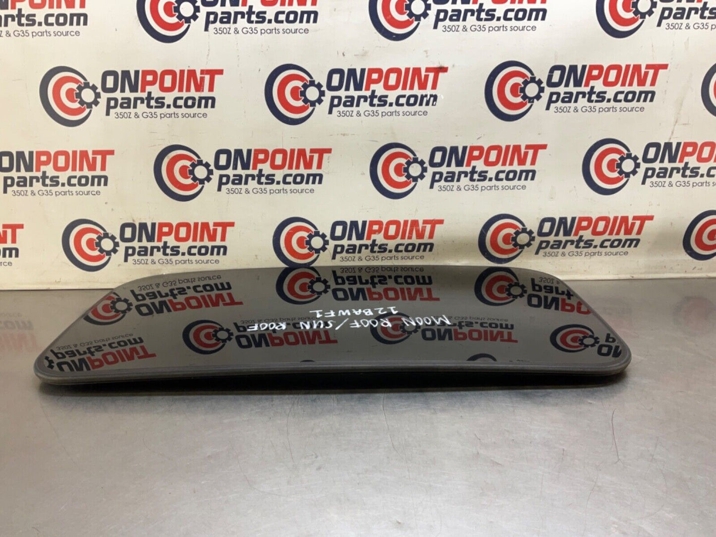 2009 Infiniti V36 G37 Moon Roof Sun Roof Glass OEM 12BAWF1 - On Point Parts Inc