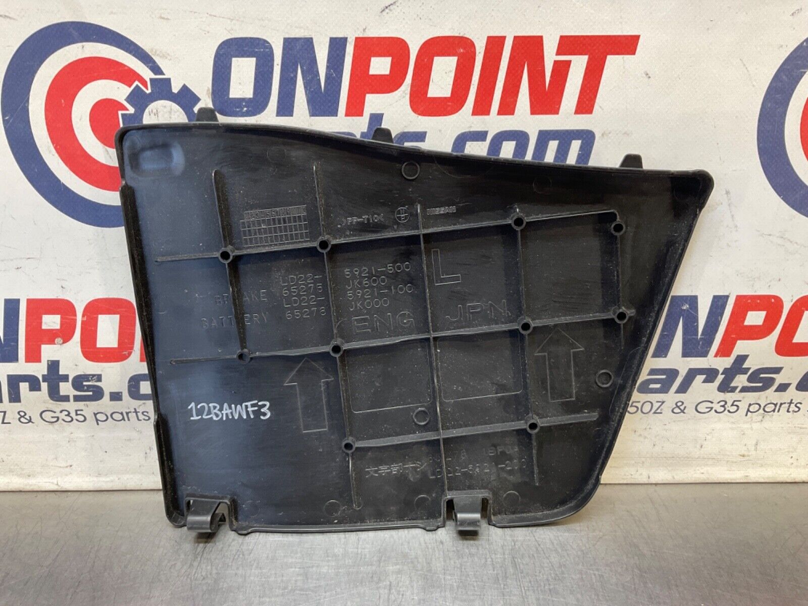2009 Infiniti V36 G37 Brake Fluid Cover Lid 65275 OEM 12BAWF3 - On Point Parts Inc