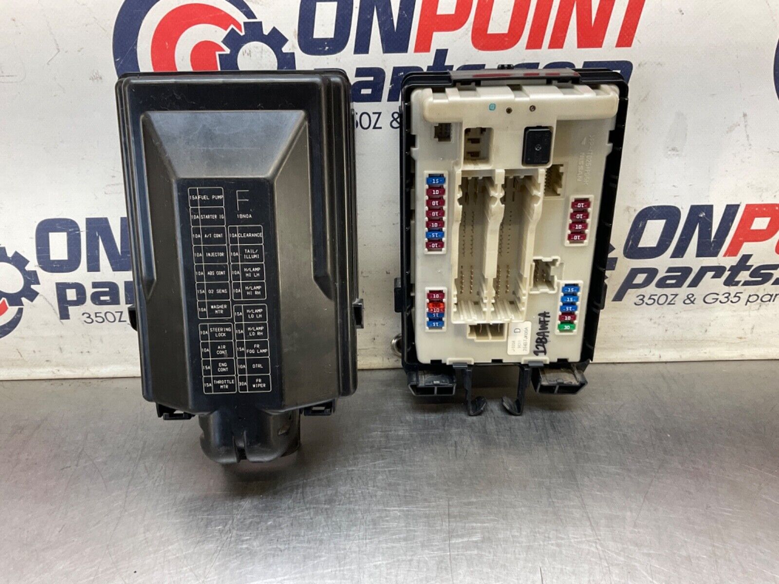 2009 Infiniti V36 G37 IPDM Engine Large Fuse Relay Module Box 284B7 OEM 12BAWFA - On Point Parts Inc