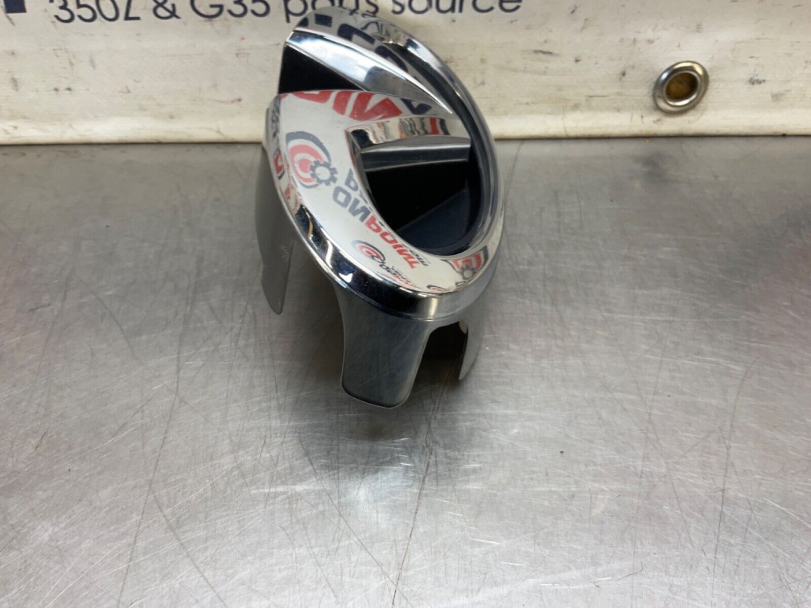 2009 Infiniti V36 G37 Front Grille Emblem  OEM 12BAWFC - On Point Parts Inc