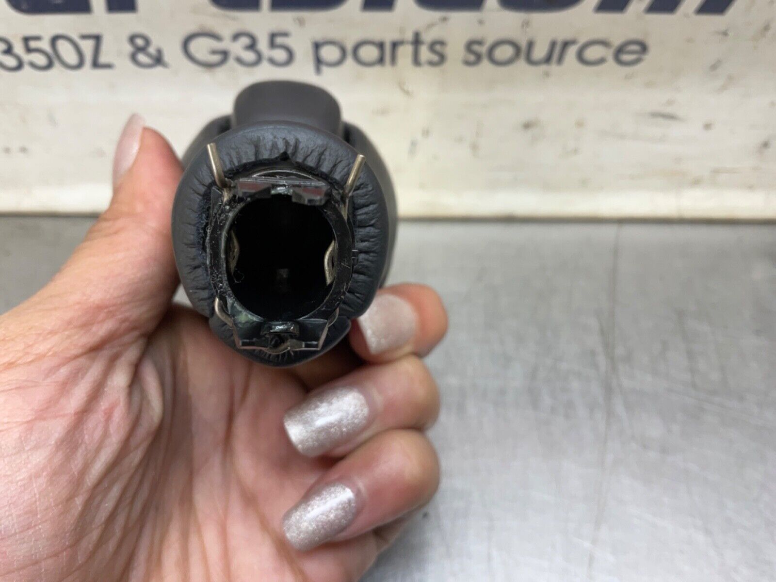 2009 Infiniti V36 G37 Automatic Gear Shifter Knob OEM 12BAWFC - On Point Parts Inc