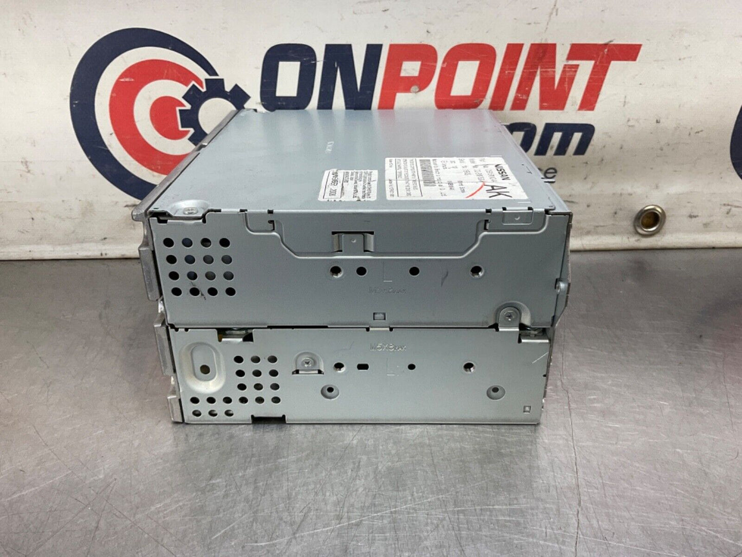 2009 Infiniti V36 G37 CD Radio Stereo Head Unit  OEM 12BAWFC - On Point Parts Inc