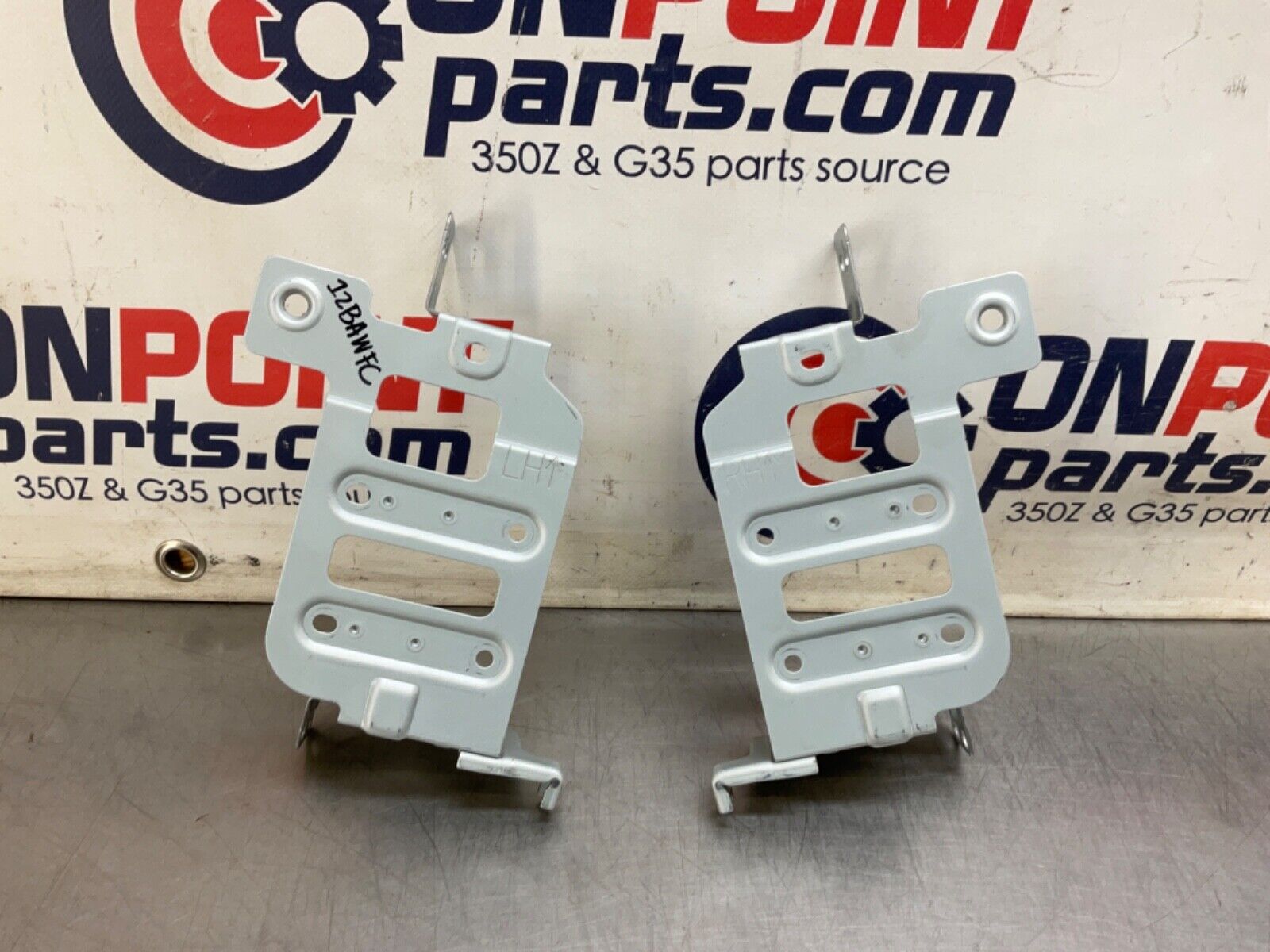 2009 Infiniti V36 G37 Double DIN Radio Mount Bracket with Hardware OEM 12BAWFC - On Point Parts Inc