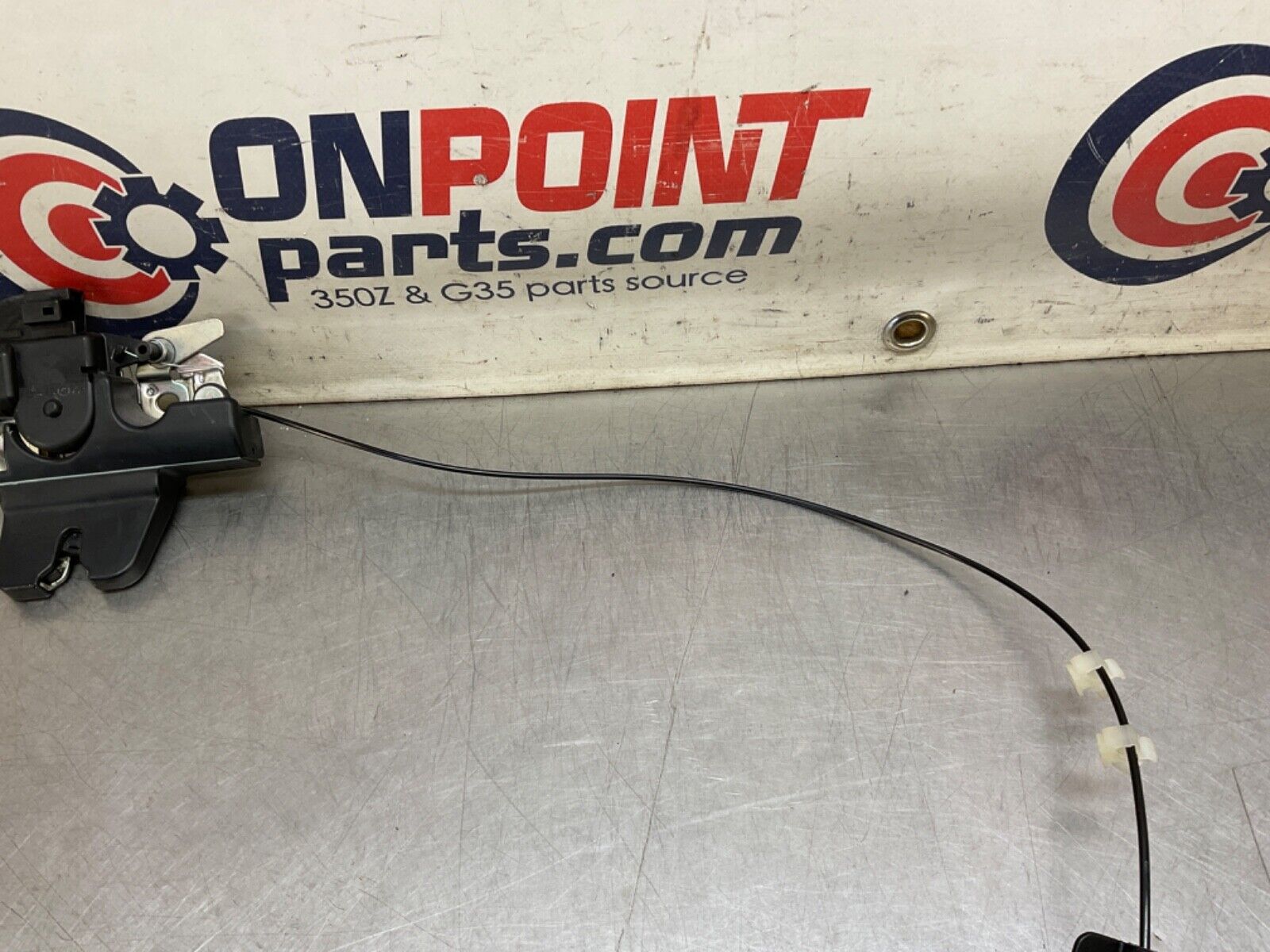 2009 Infiniti V36 G37 Emergency Trunk Release Cable  OEM 12BAWFC - On Point Parts Inc