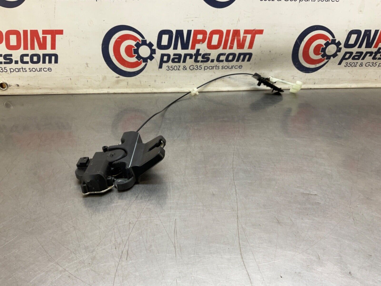 2009 Infiniti V36 G37 Emergency Trunk Release Cable  OEM 12BAWFC - On Point Parts Inc