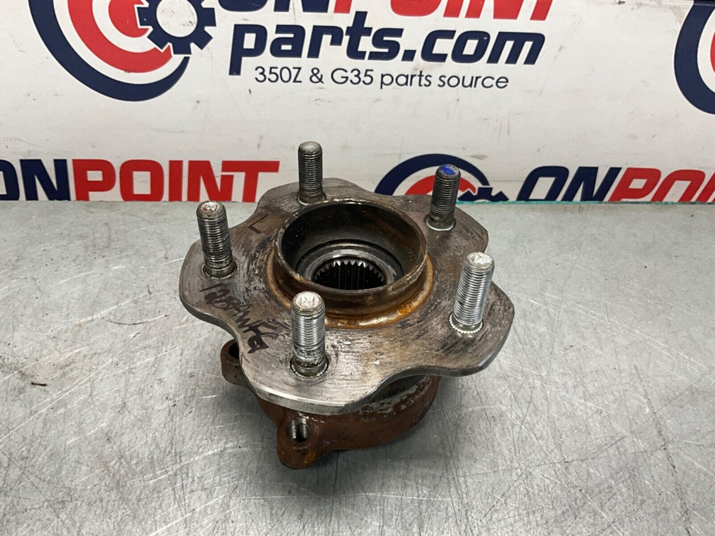 2009 Infiniti V36 G37 Sedan Driver Left Rear Wheel Hub Bearing OEM 12BAWFG - On Point Parts Inc