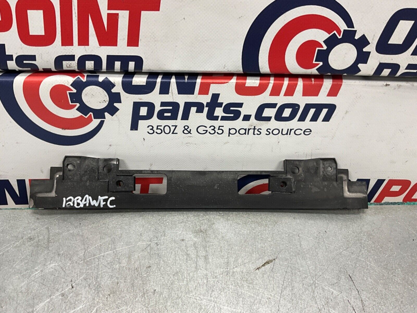 2009 Infiniti V36 G37 Rear Center Bumper License Plate Mount Bracket OEM 12BAWFC - On Point Parts Inc