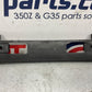 2009 Infiniti V36 G37 Rear Center Bumper License Plate Mount Bracket OEM 12BAWFC - On Point Parts Inc