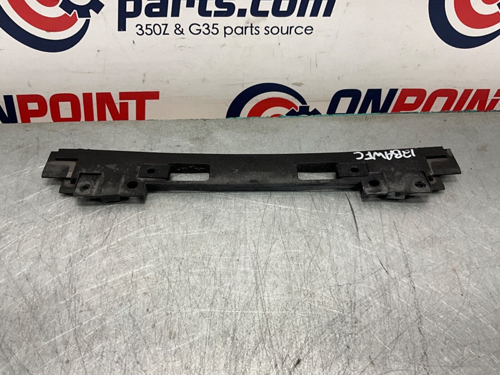 2009 Infiniti V36 G37 Rear Center Bumper License Plate Mount Bracket OEM 12BAWFC - On Point Parts Inc