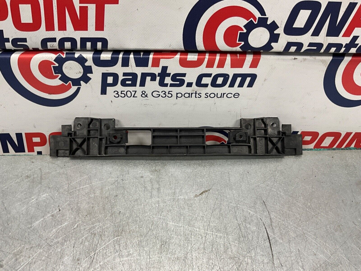 2009 Infiniti V36 G37 Rear Center Bumper License Plate Mount Bracket OEM 12BAWFC - On Point Parts Inc