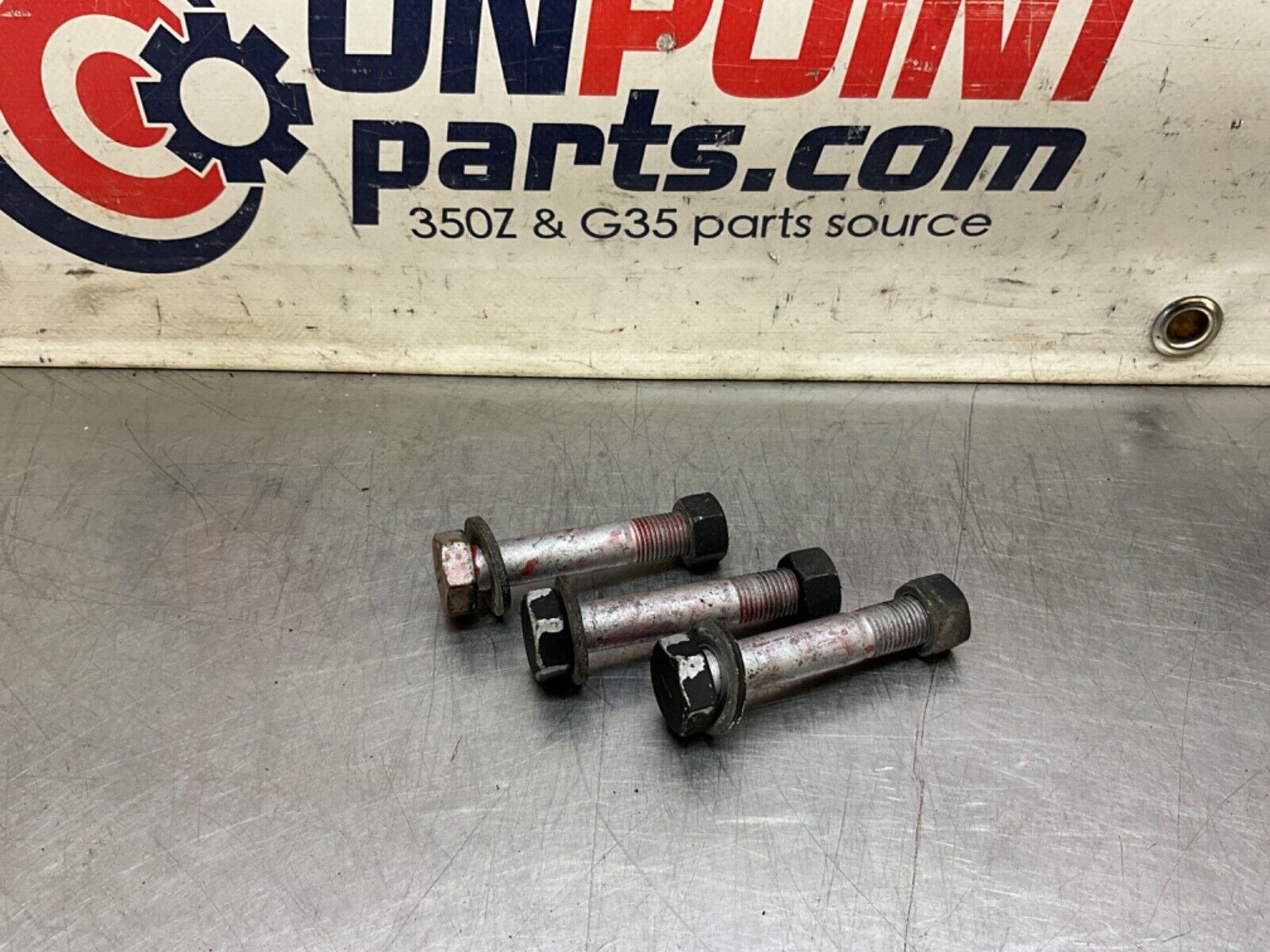 2009 Infiniti V36 G37 Rear Differential to Driveshaft Bolts Hardware OEM 12BAWFC - On Point Parts Inc