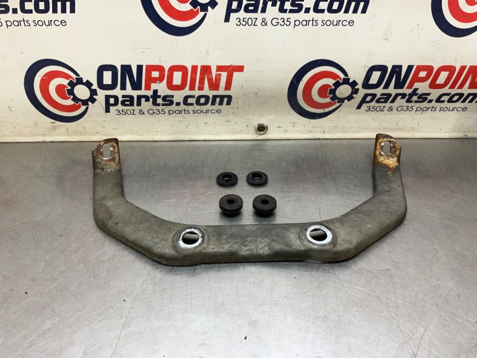 2009 Infiniti V36 G37 Exhaust Transmission Mount Bracket OEM 12BAWFI - On Point Parts Inc
