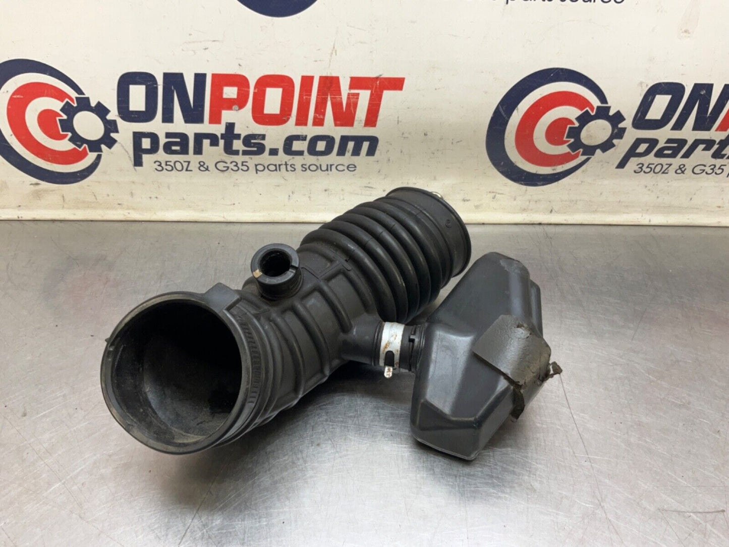 2 2009 Infiniti V36 G37 VQ37VHR Left Right Air Intake Tube Ducts OEM 12BAWFI - On Point Parts Inc