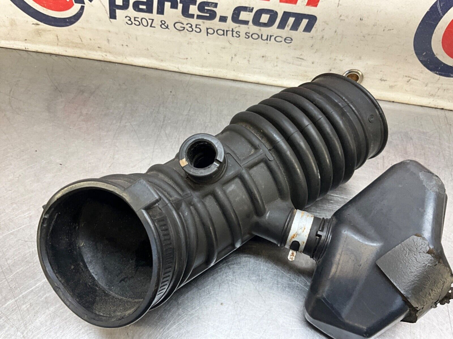 2 2009 Infiniti V36 G37 VQ37VHR Left Right Air Intake Tube Ducts OEM 12BAWFI - On Point Parts Inc