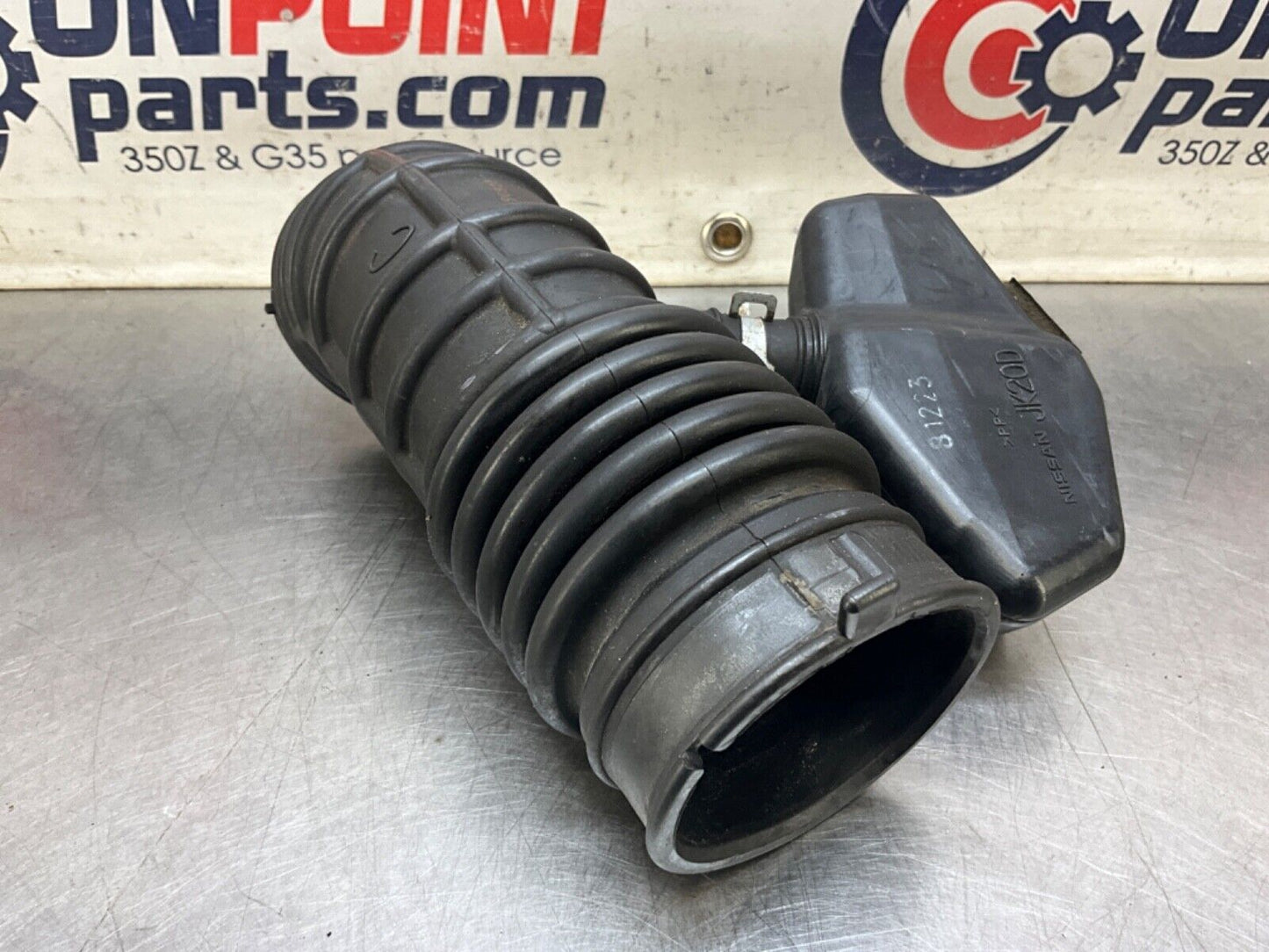 2 2009 Infiniti V36 G37 VQ37VHR Left Right Air Intake Tube Ducts OEM 12BAWFI - On Point Parts Inc