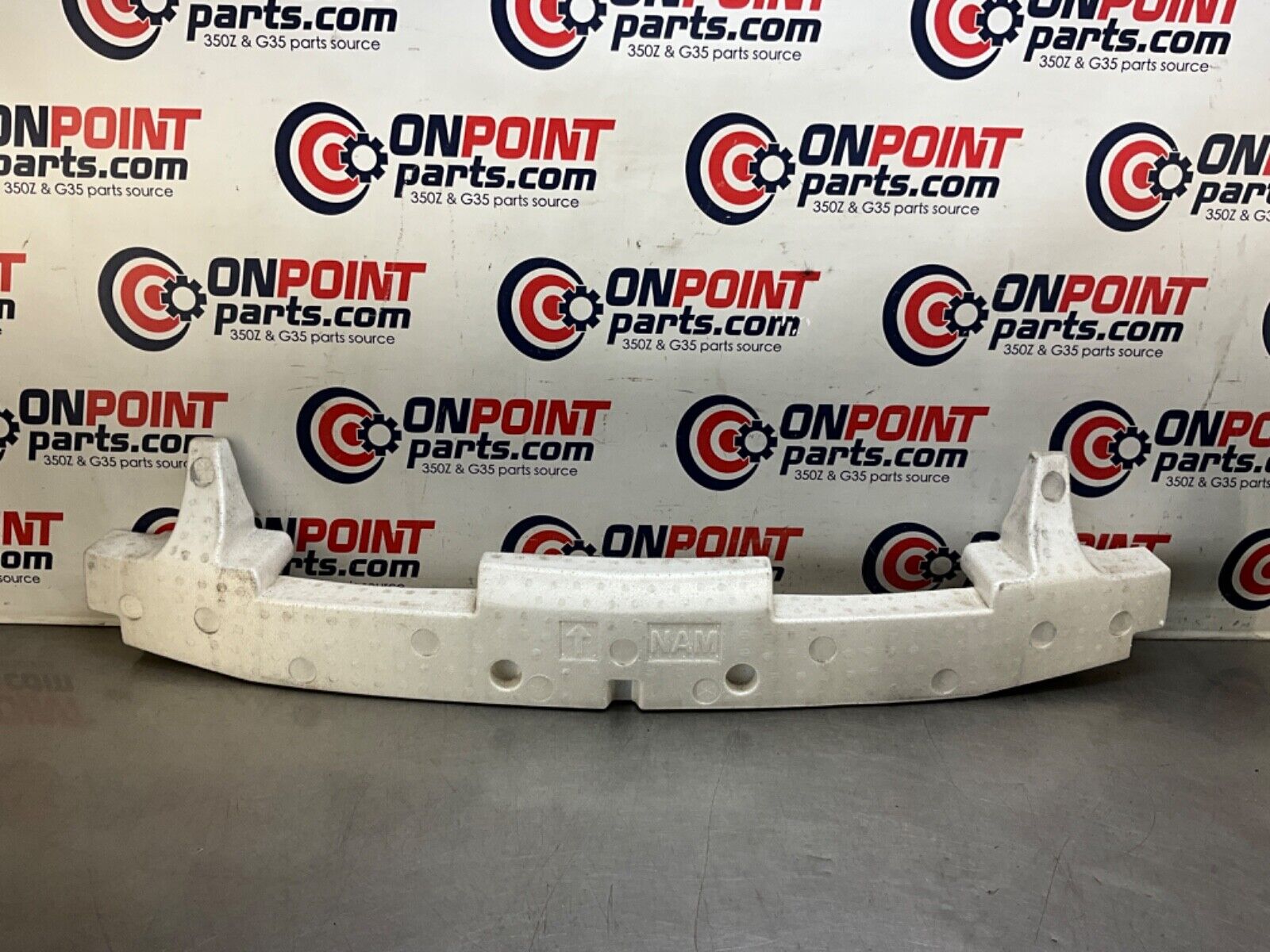 2009 Infiniti V36 G37 Sedan Front Impact Foam Energy Absorber OEM 12BAWF3 - On Point Parts Inc