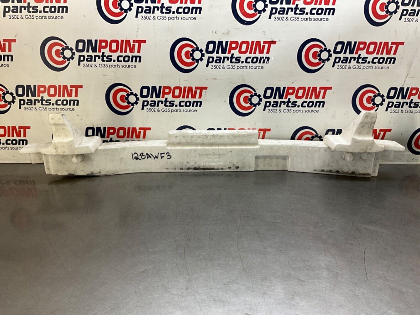 2009 Infiniti V36 G37 Sedan Front Impact Foam Energy Absorber OEM 12BAWF3 - On Point Parts Inc