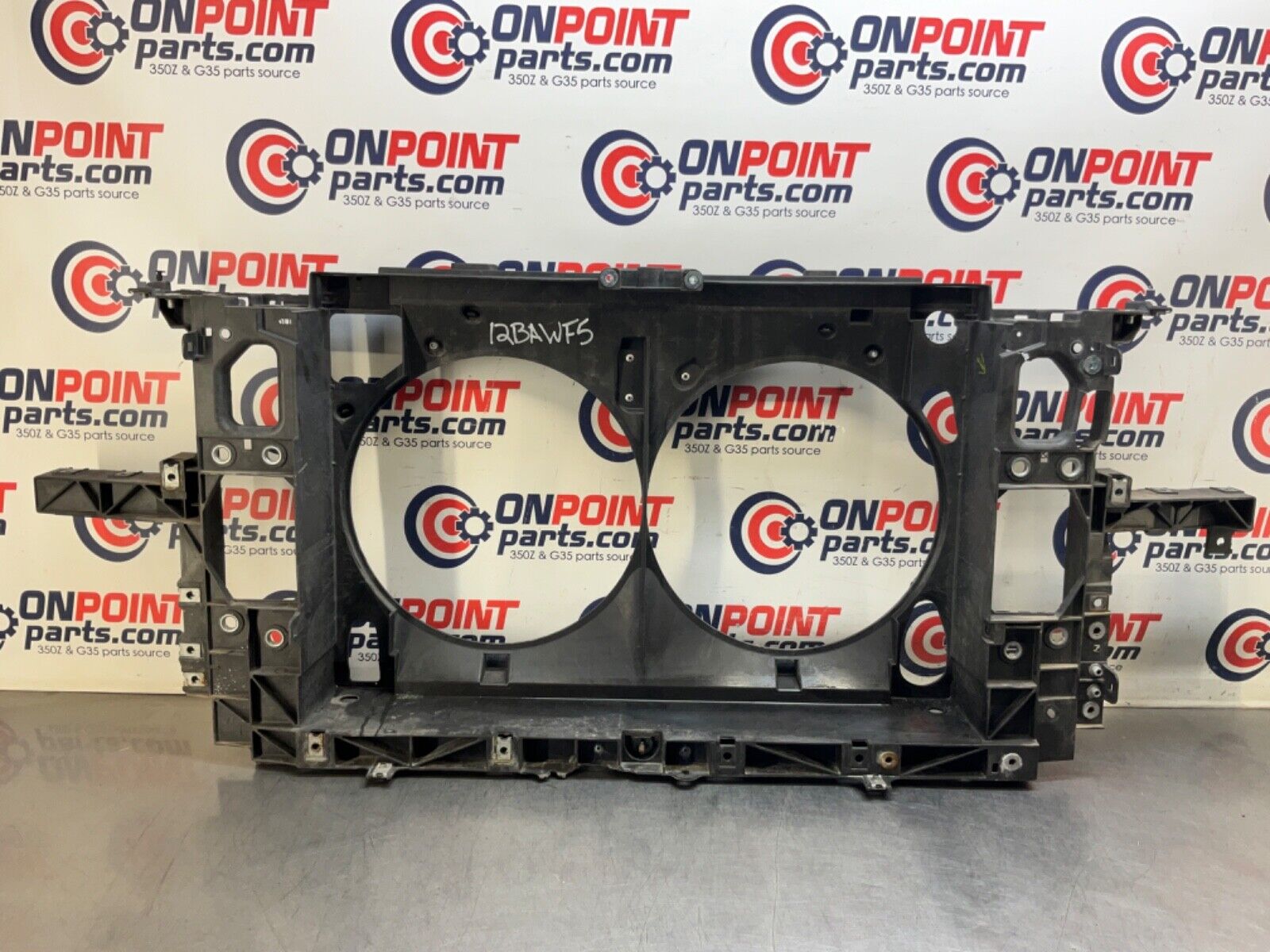 2009 Infiniti V36 G37 Sedan Radiator Core Support Front Clip  12BAWF5 - On Point Parts Inc