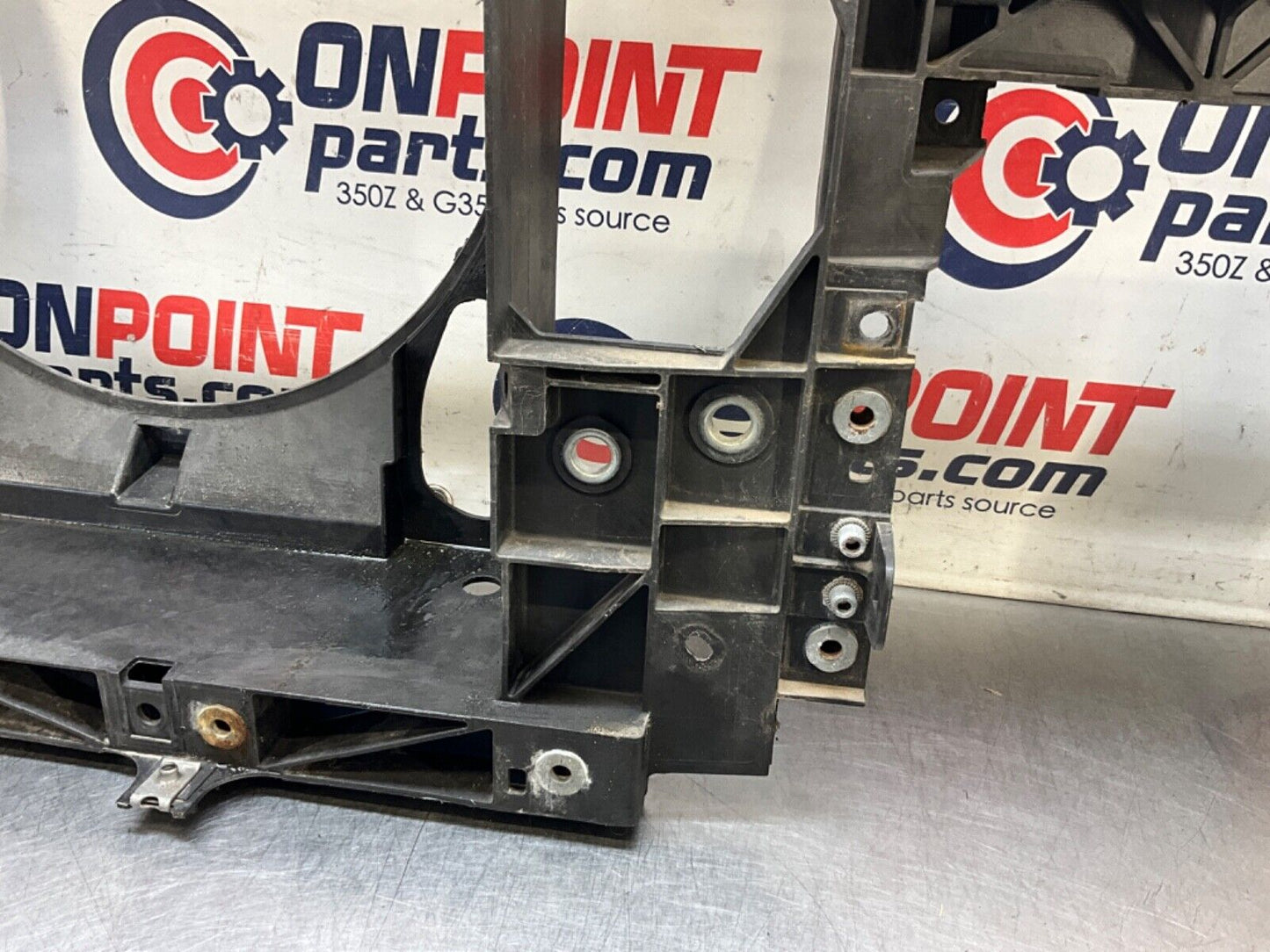 2009 Infiniti V36 G37 Sedan Radiator Core Support Front Clip  12BAWF5 - On Point Parts Inc