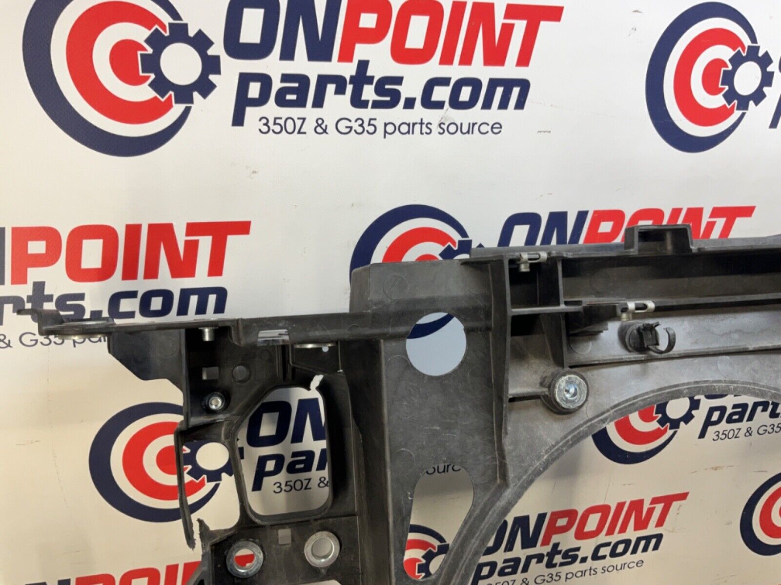 2009 Infiniti V36 G37 Sedan Radiator Core Support Front Clip  12BAWF5 - On Point Parts Inc