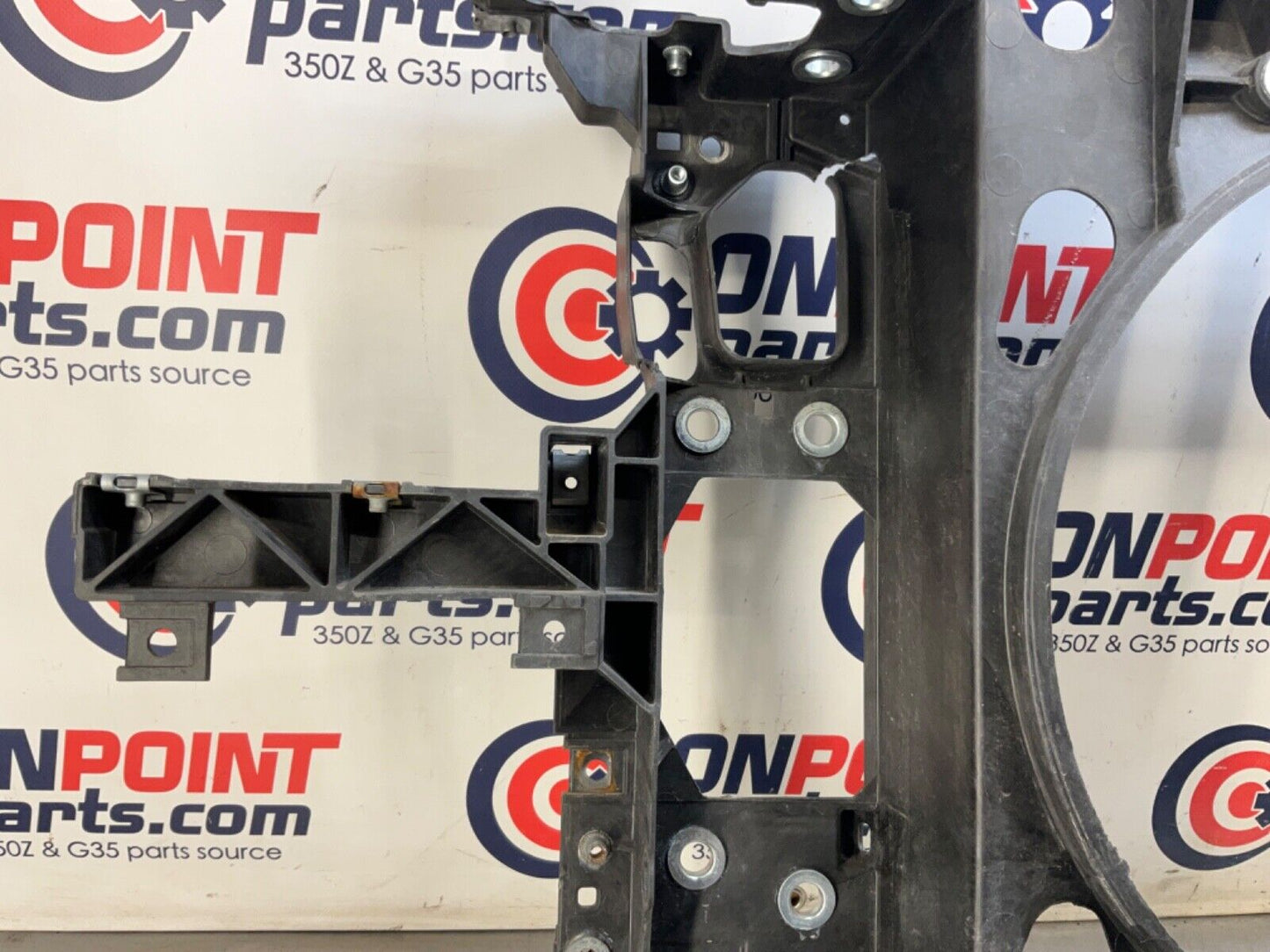 2009 Infiniti V36 G37 Sedan Radiator Core Support Front Clip  12BAWF5 - On Point Parts Inc