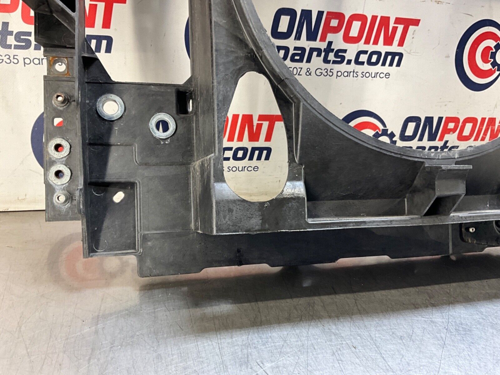 2009 Infiniti V36 G37 Sedan Radiator Core Support Front Clip  12BAWF5 - On Point Parts Inc