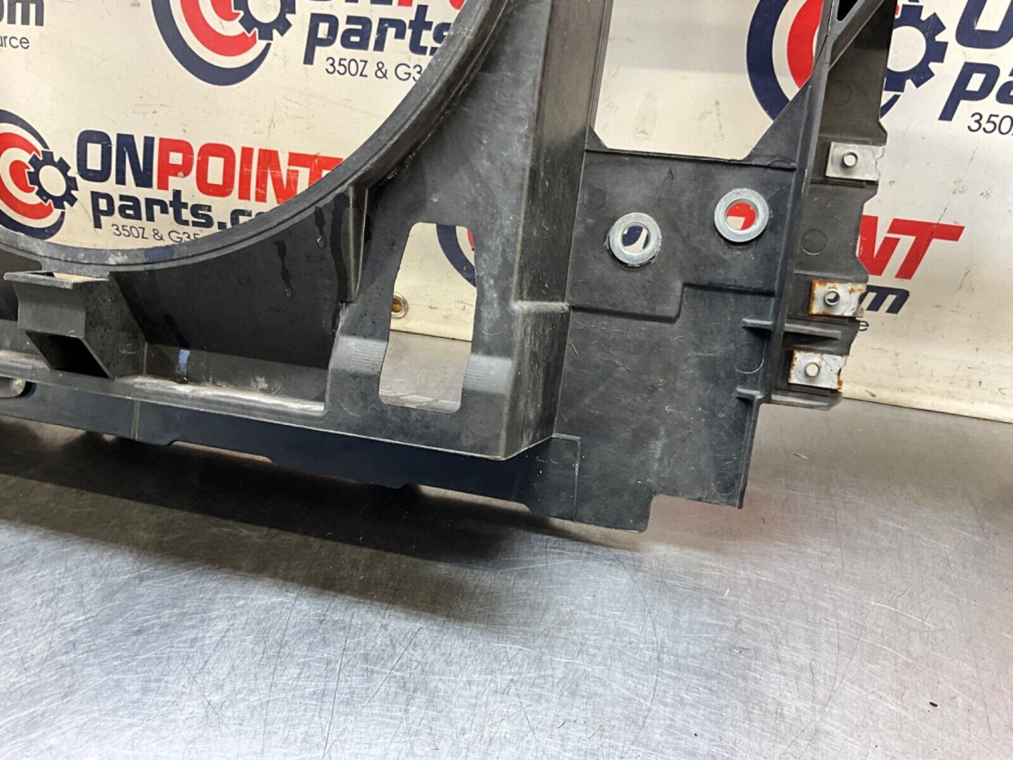 2009 Infiniti V36 G37 Sedan Radiator Core Support Front Clip  12BAWF5 - On Point Parts Inc