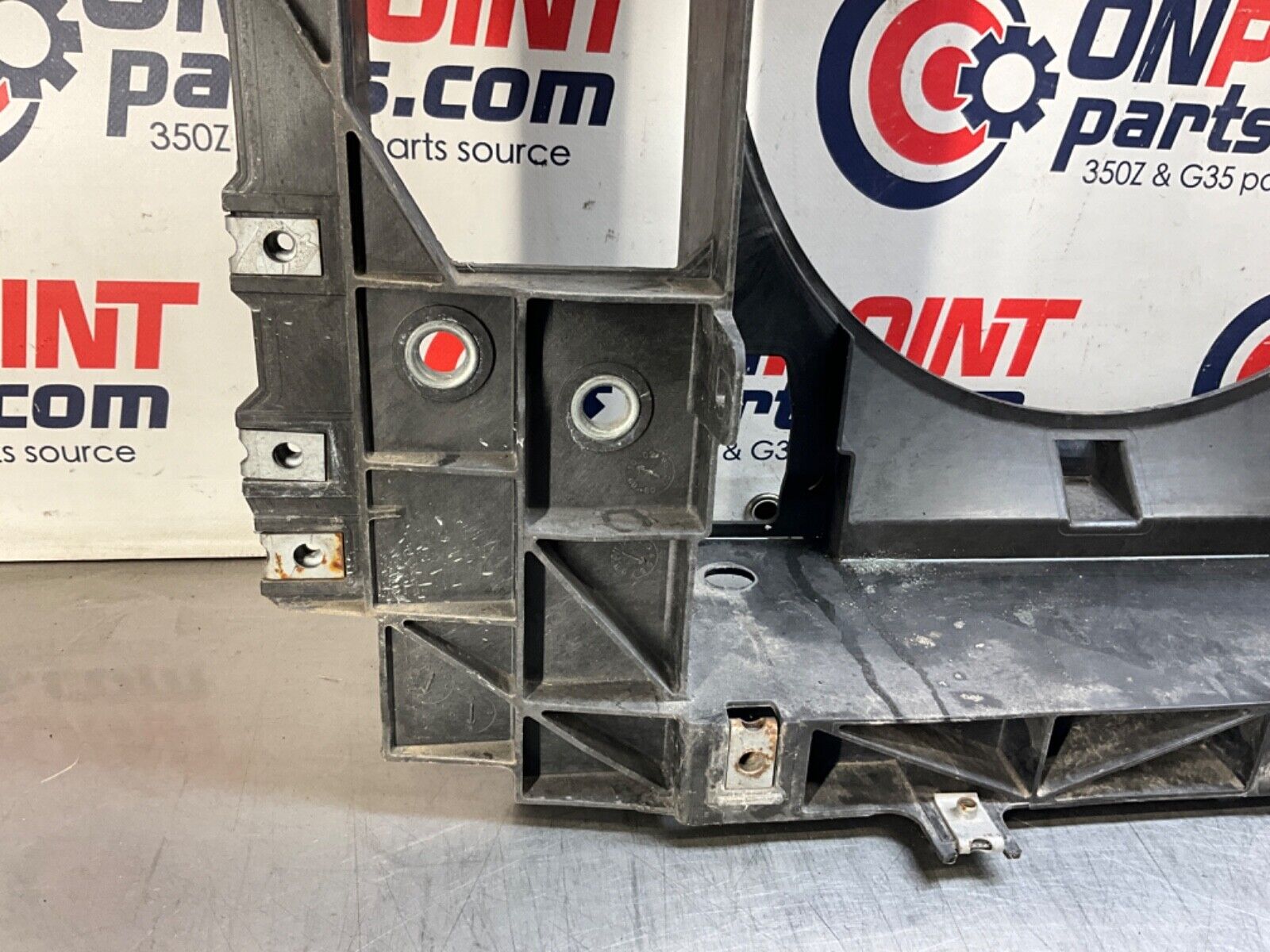 2009 Infiniti V36 G37 Sedan Radiator Core Support Front Clip  12BAWF5 - On Point Parts Inc