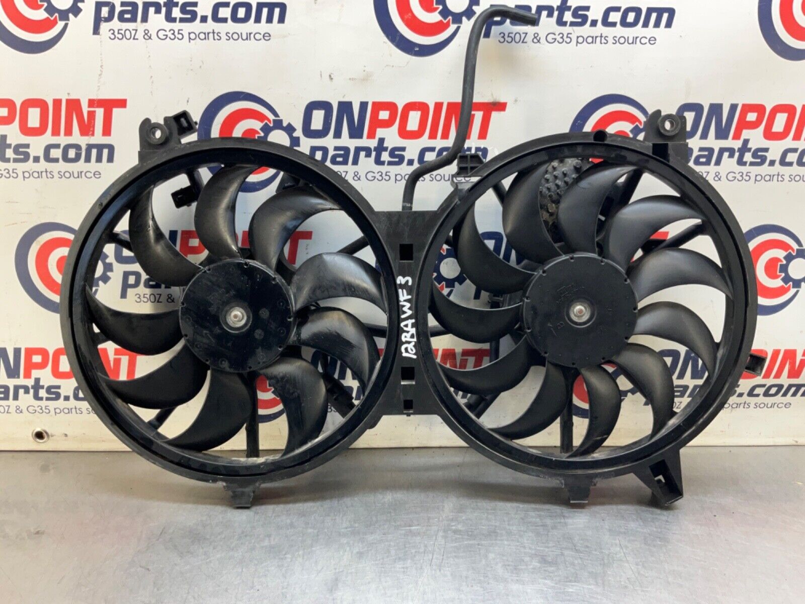 2009 Infiniti V36 G37 Sedan Radiator Engine Cooling Fans OEM 12BAWF3 - On Point Parts Inc