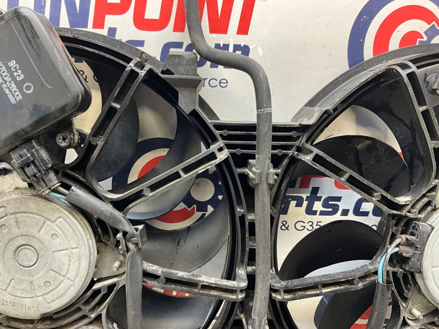 2009 Infiniti V36 G37 Sedan Radiator Engine Cooling Fans OEM 12BAWF3 - On Point Parts Inc