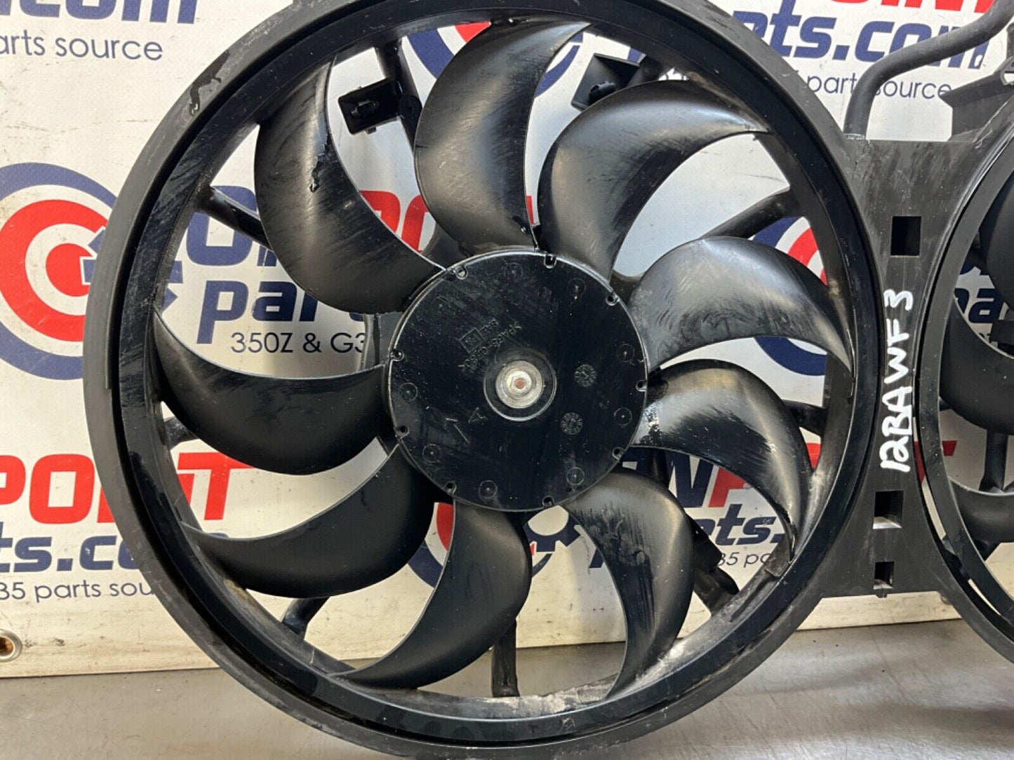 2009 Infiniti V36 G37 Sedan Radiator Engine Cooling Fans OEM 12BAWF3 - On Point Parts Inc