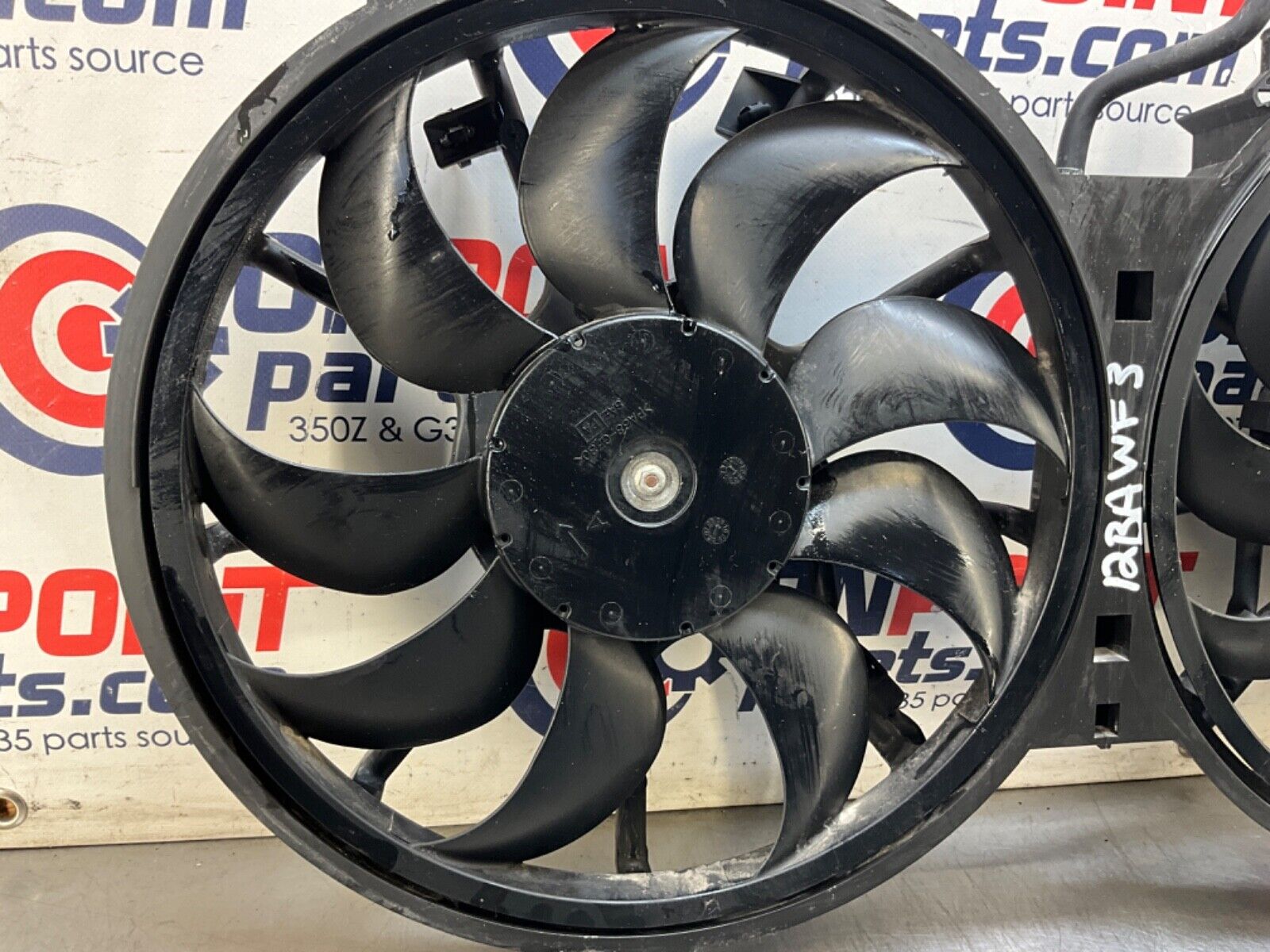 2009 Infiniti V36 G37 Sedan Radiator Engine Cooling Fans OEM 12BAWF3 - On Point Parts Inc