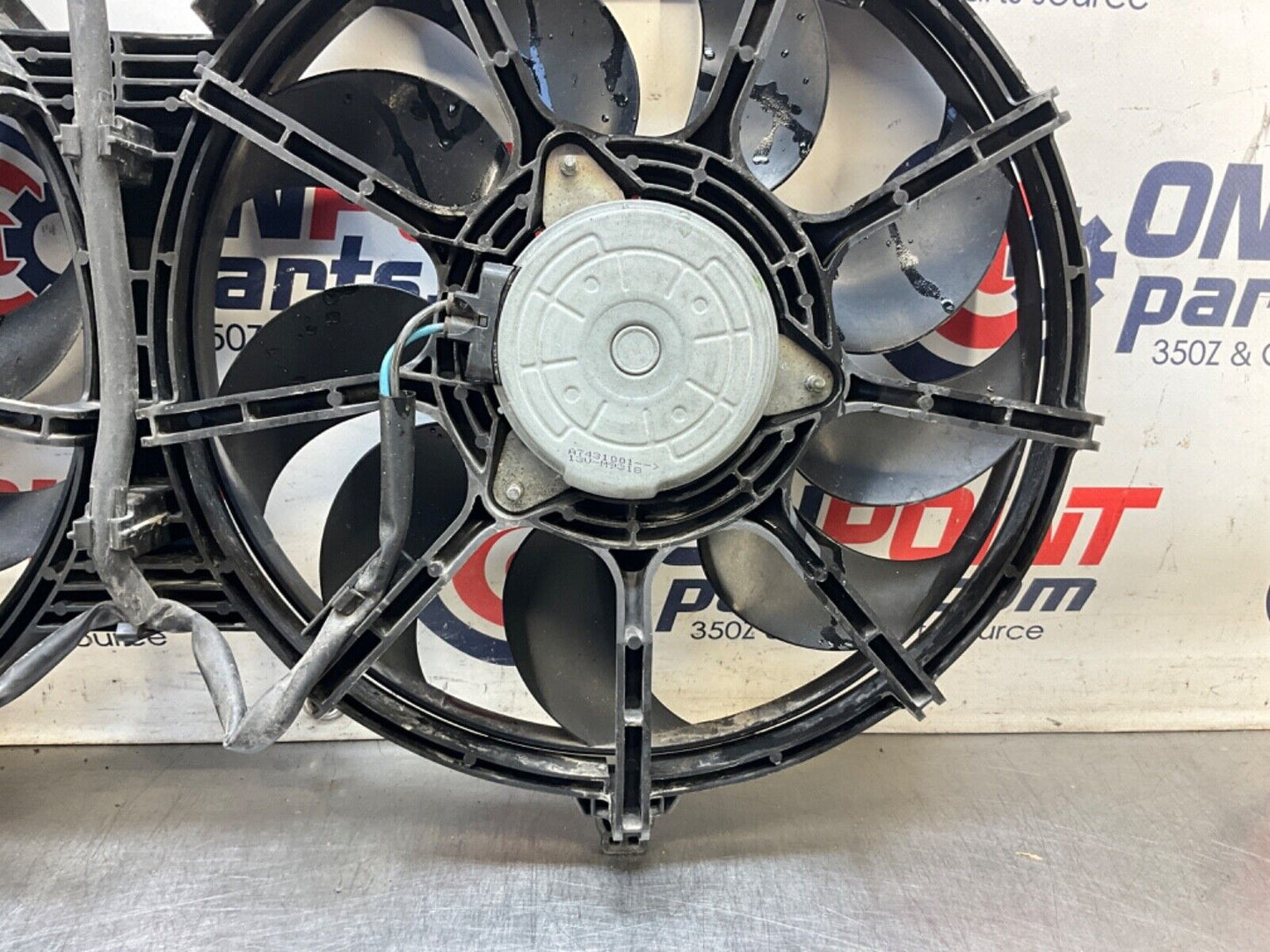 2009 Infiniti V36 G37 Sedan Radiator Engine Cooling Fans OEM 12BAWF3 - On Point Parts Inc