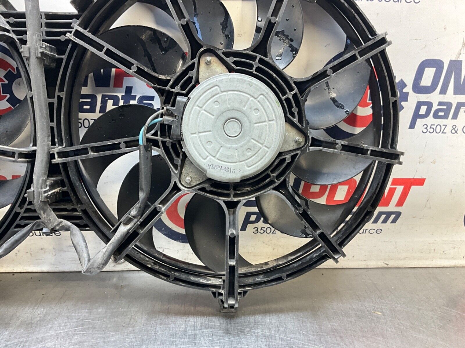 2009 Infiniti V36 G37 Sedan Radiator Engine Cooling Fans OEM 12BAWF3 - On Point Parts Inc