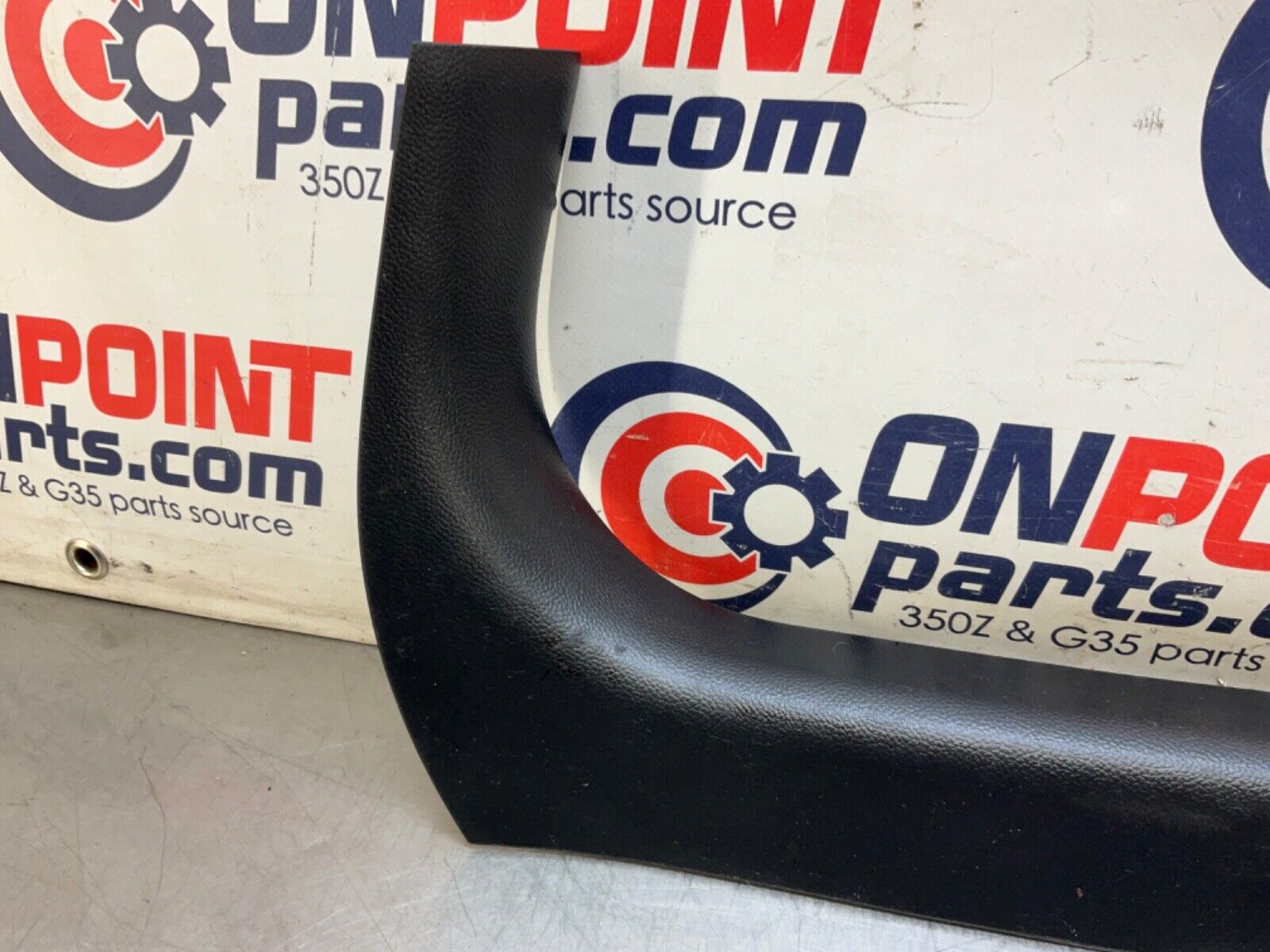 2009 Infiniti G37 Sedan Passenger Right Front Door Sill Trim OEM 12BAWF7 - On Point Parts Inc