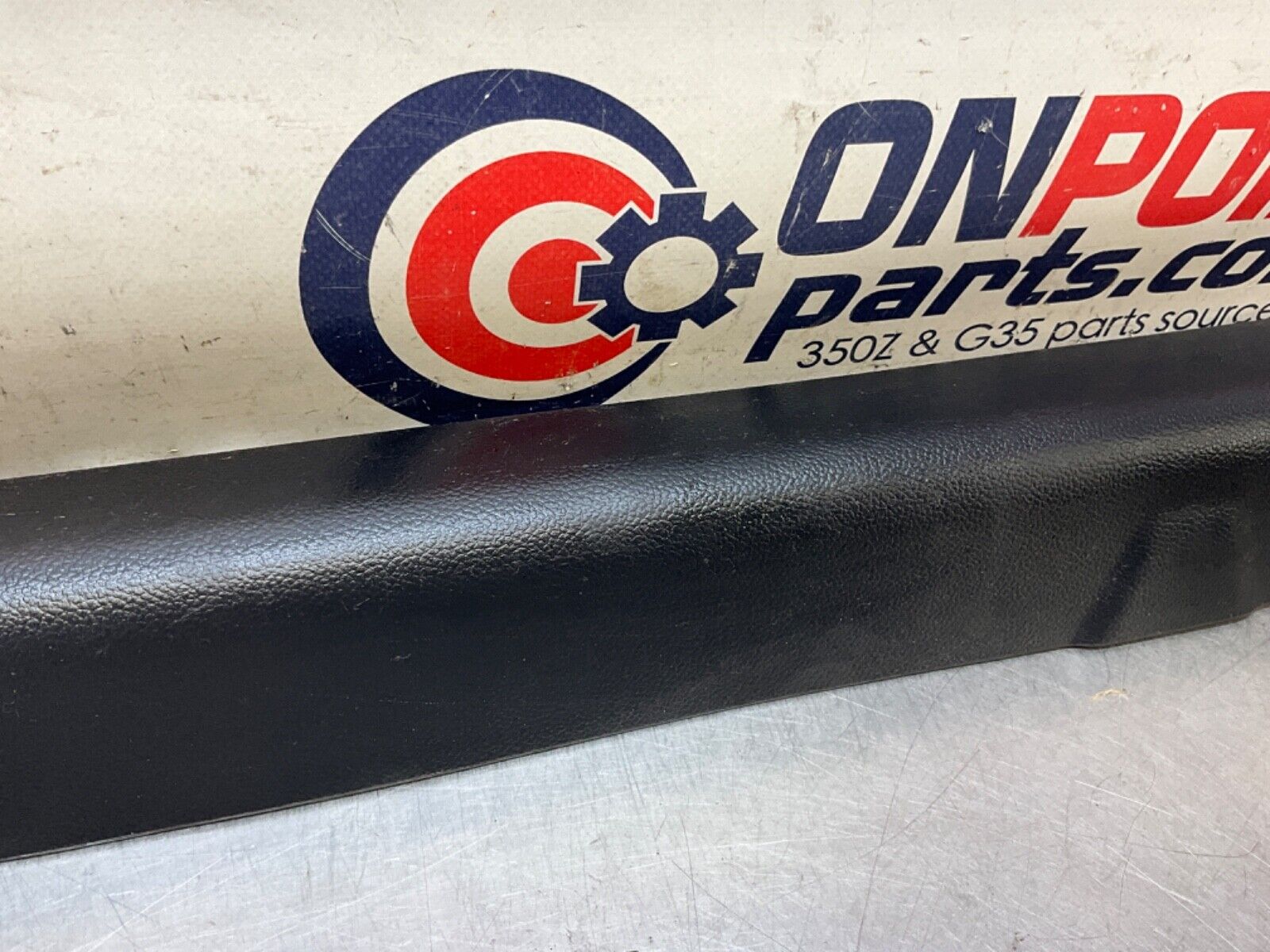 2009 Infiniti G37 Sedan Passenger Right Front Door Sill Trim OEM 12BAWF7 - On Point Parts Inc