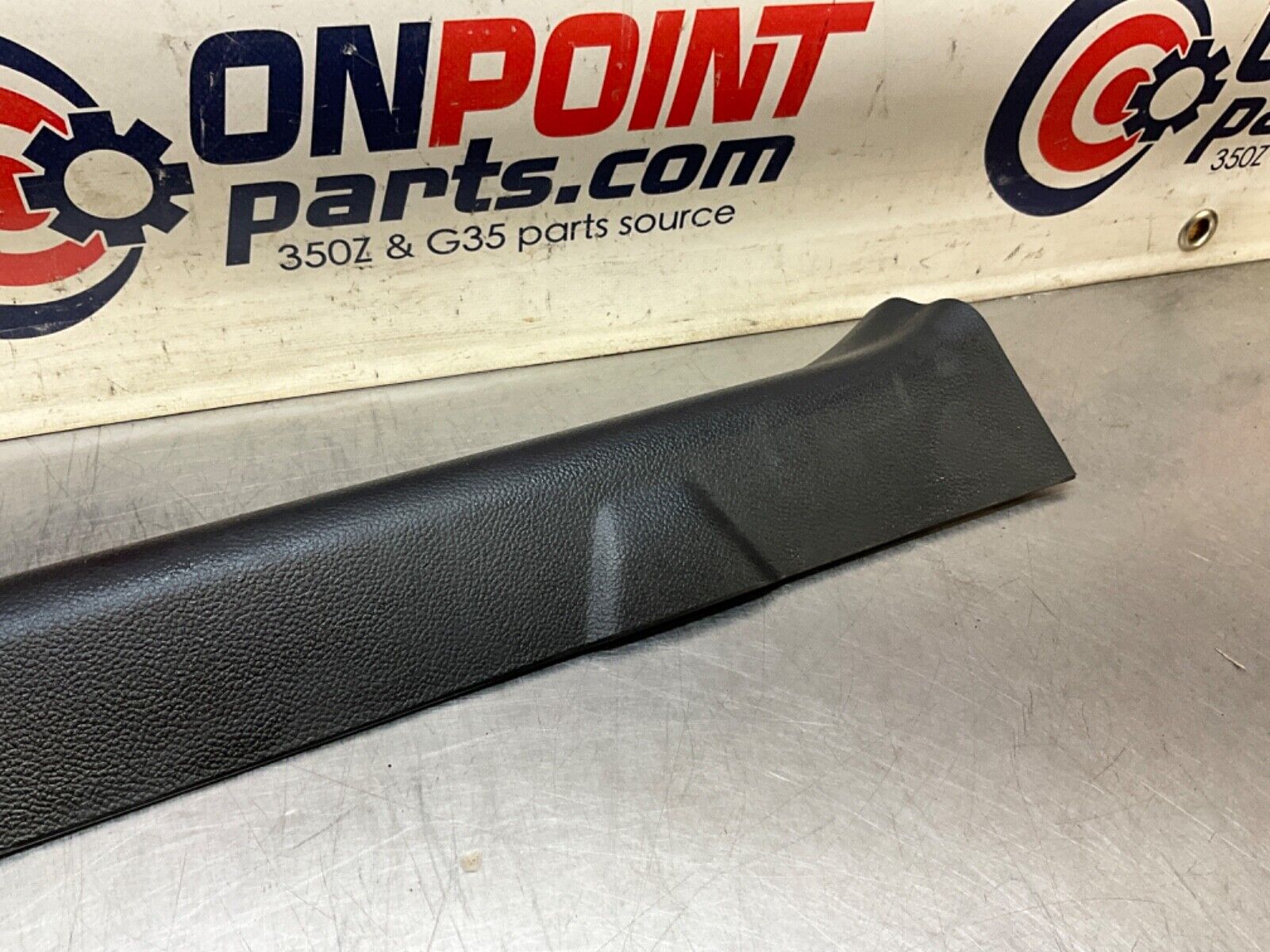 2009 Infiniti G37 Sedan Passenger Right Front Door Sill Trim OEM 12BAWF7 - On Point Parts Inc