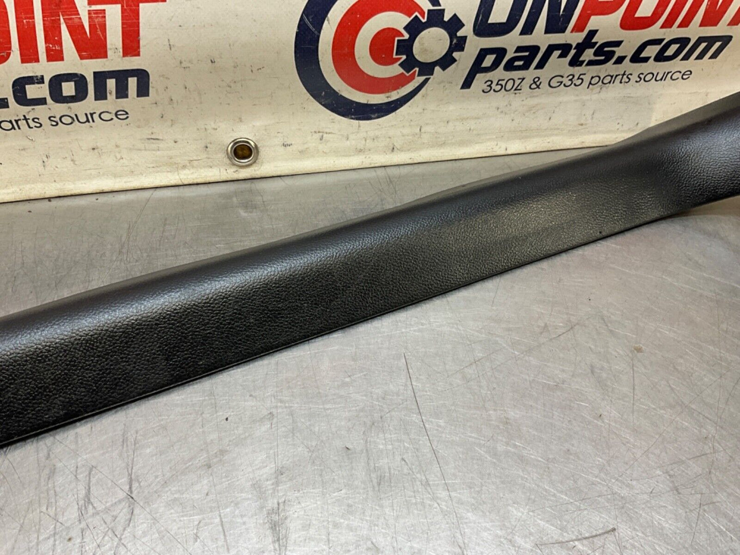 2009 Infiniti G37 Sedan Passenger Right Front Door Sill Trim OEM 12BAWF7 - On Point Parts Inc