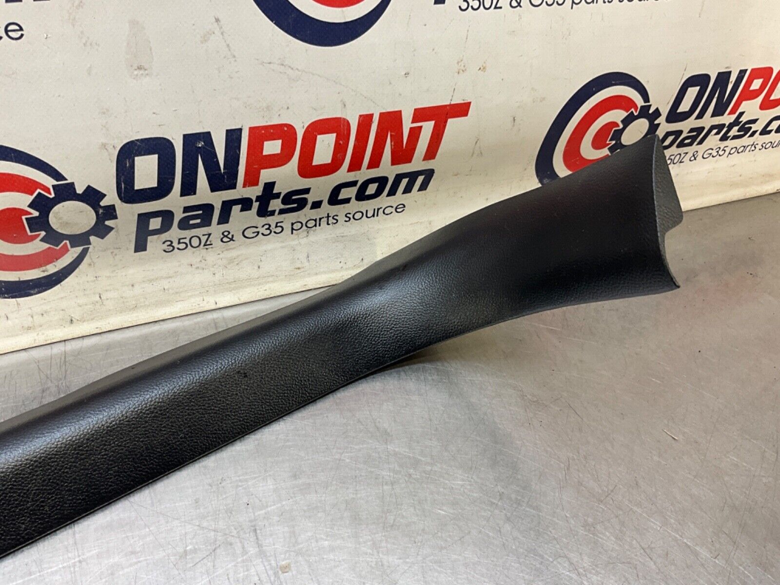 2009 Infiniti G37 Sedan Passenger Right Front Door Sill Trim OEM 12BAWF7 - On Point Parts Inc