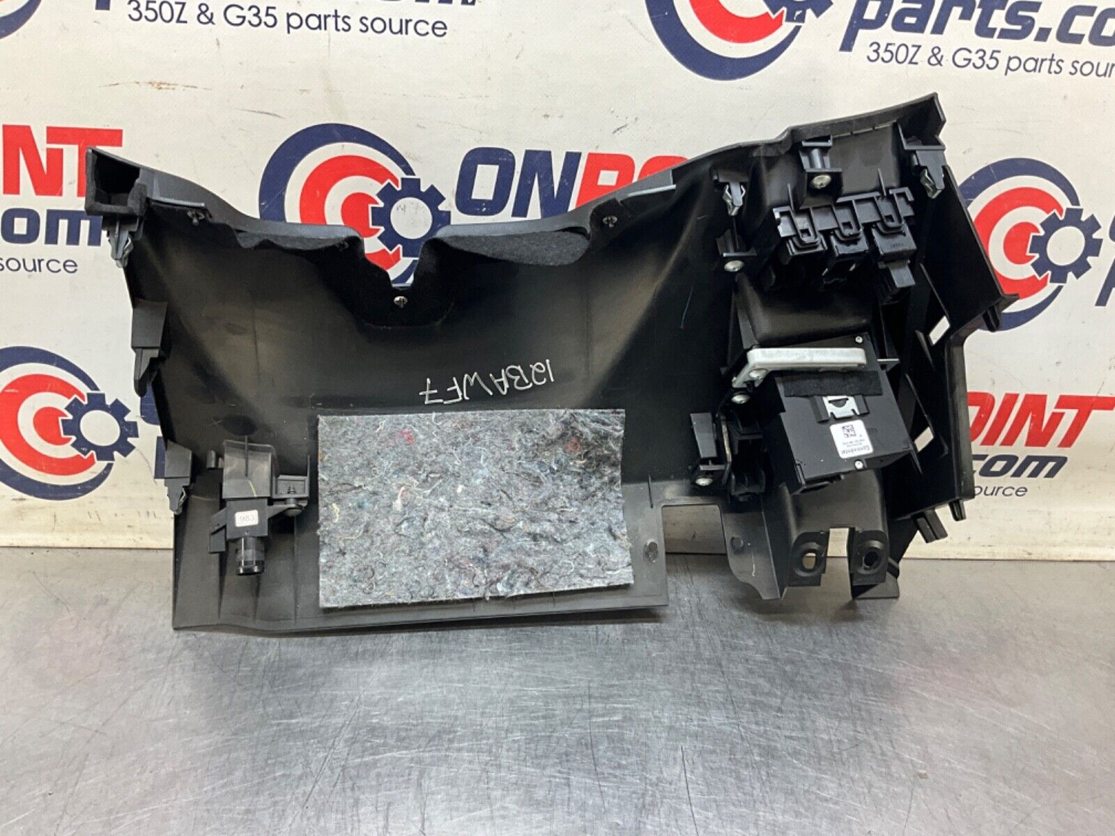 2009 Infiniti V36 G37 Sedan Driver Left Lower Steering Column Trim OEM 12BAWF7 - On Point Parts Inc