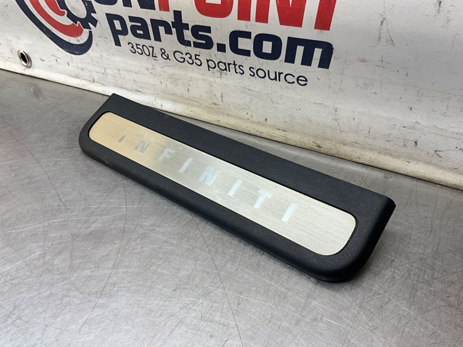 2009 Infiniti V36 G37 Passenger Right Rear Door Jamb Kick Plate Trim OEM 12BAWFE - On Point Parts Inc