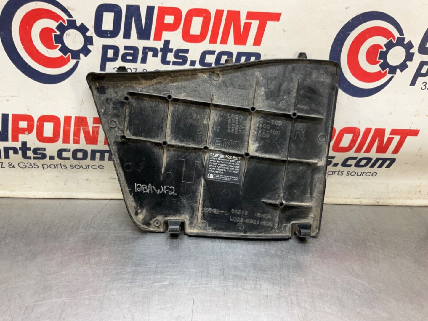 2009 Infiniti V36 G37 Battery Cover Bezel Trim 65278 64894 OEM 12BAWF2 - On Point Parts Inc