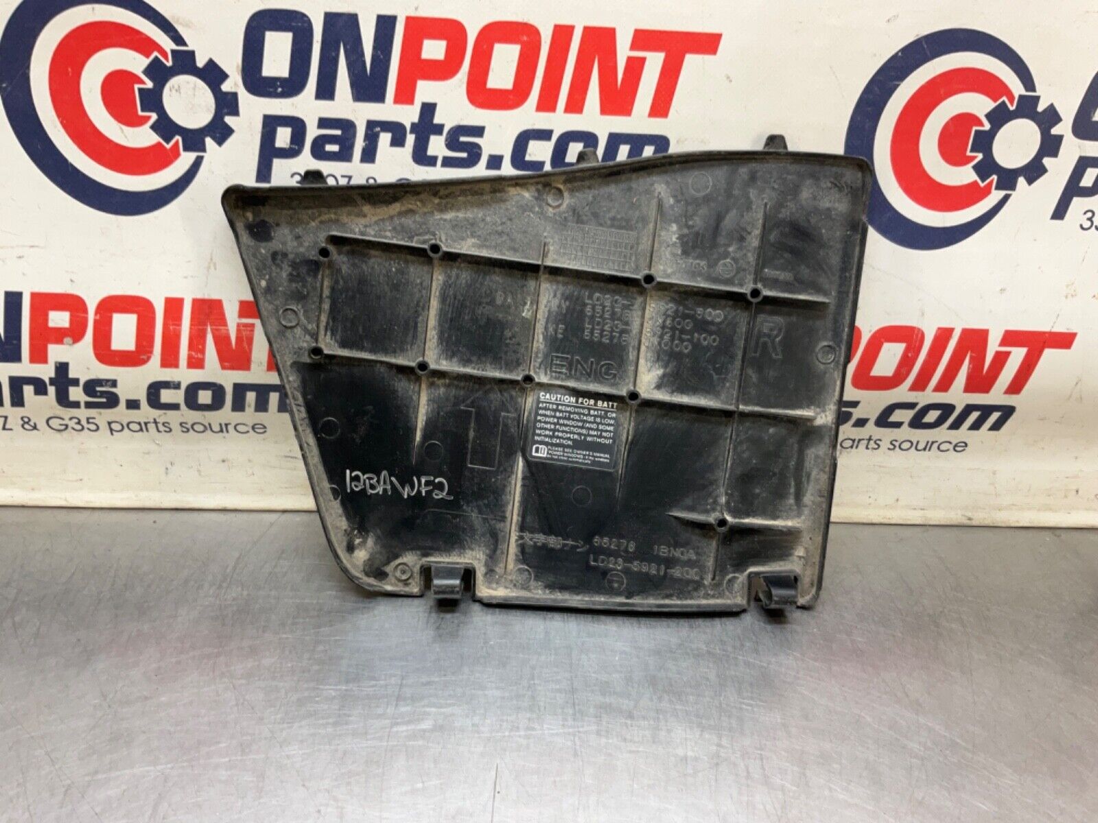 2009 Infiniti V36 G37 Battery Cover Bezel Trim 65278 64894 OEM 12BAWF2 - On Point Parts Inc