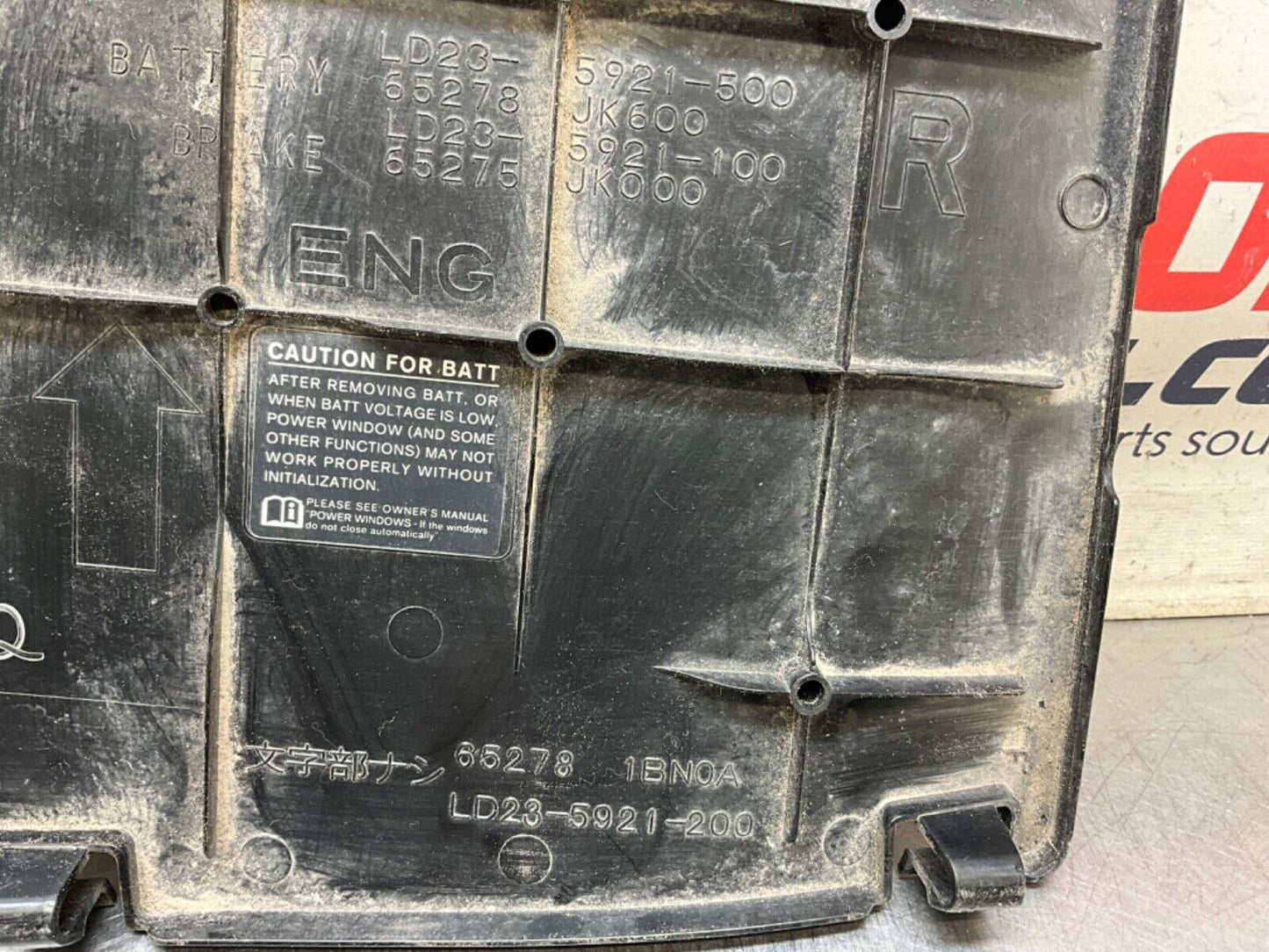 2009 Infiniti V36 G37 Battery Cover Bezel Trim 65278 64894 OEM 12BAWF2 - On Point Parts Inc