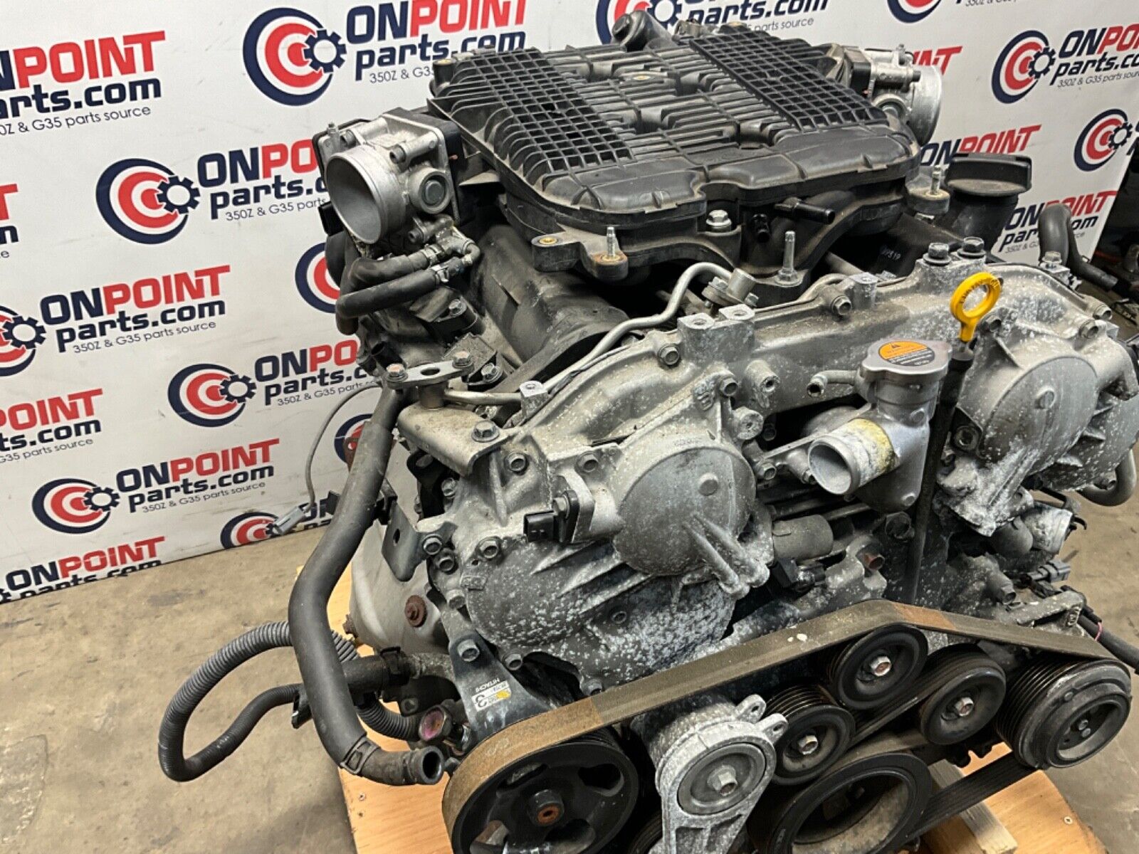 2009 Infiniti V36 G37 VQ37VHR Engine Automatic 56k OEM 12BAWF0 - On Point Parts Inc
