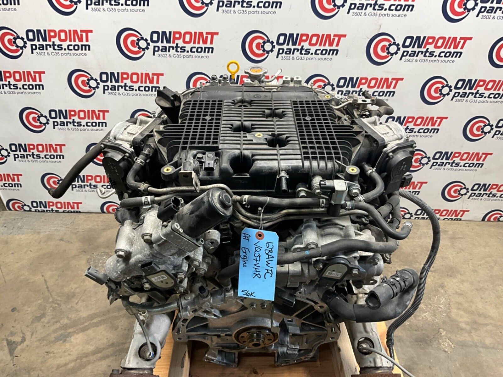 2009 Infiniti V36 G37 VQ37VHR Engine Automatic 56k OEM 12BAWF0 - On Point Parts Inc