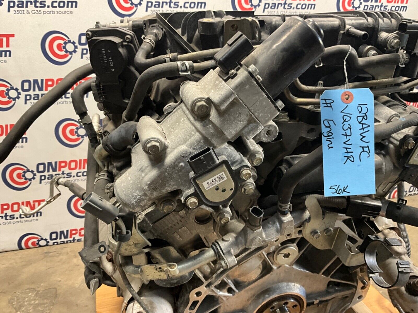 2009 Infiniti V36 G37 VQ37VHR Engine Automatic 56k OEM 12BAWF0 - On Point Parts Inc