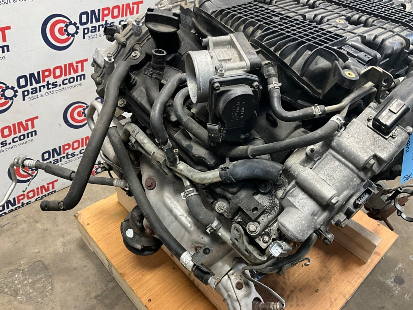 2009 Infiniti V36 G37 VQ37VHR Engine Automatic 56k OEM 12BAWF0 - On Point Parts Inc